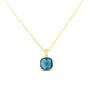 Collana Punto Luce Amélie Oro Giallo Topazio Cubic Zirconia