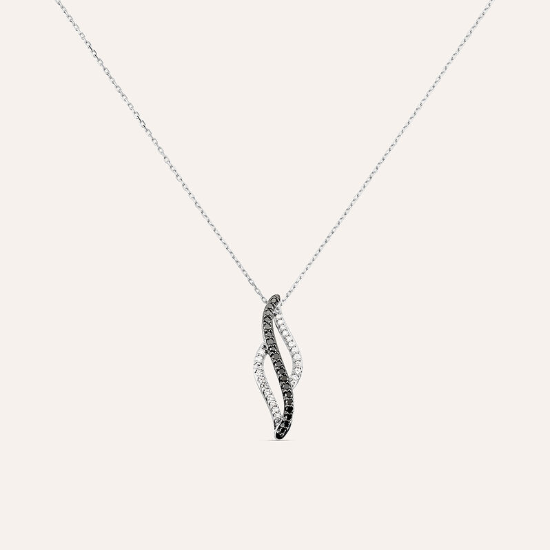 Collana Sophia Oro Bianco Diamante - Collane Donna | Stroili