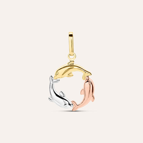 Pendente Poème Oro Tricolore - Ciondoli Donna | Stroili