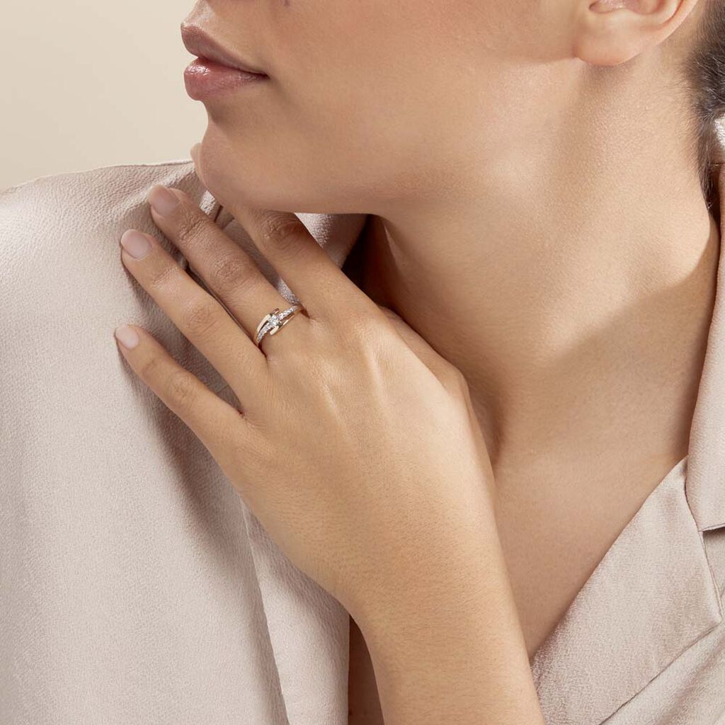 Anello Golden Dream Placcato Oro Giallo Cubic Zirconia - Anelli con Pietre Donna | Stroili