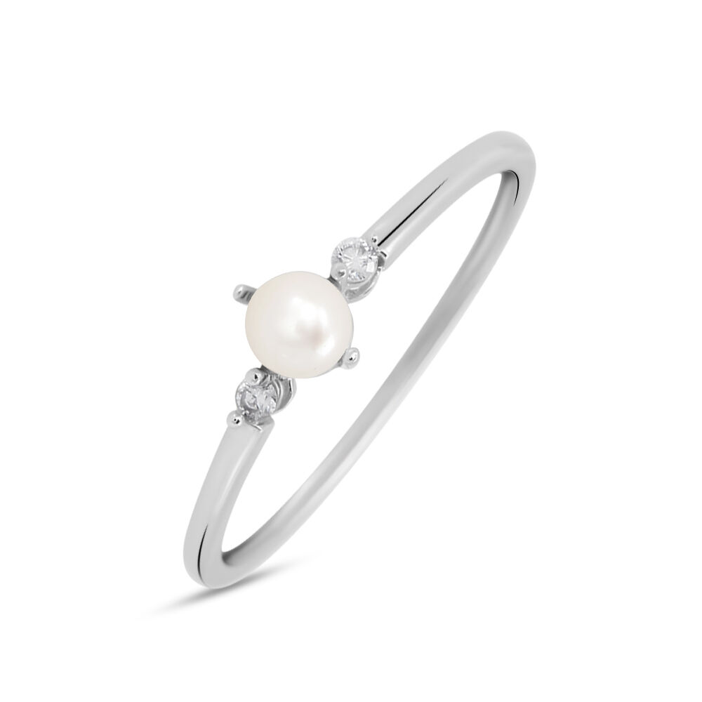 Anello con perla outlet stroili oro