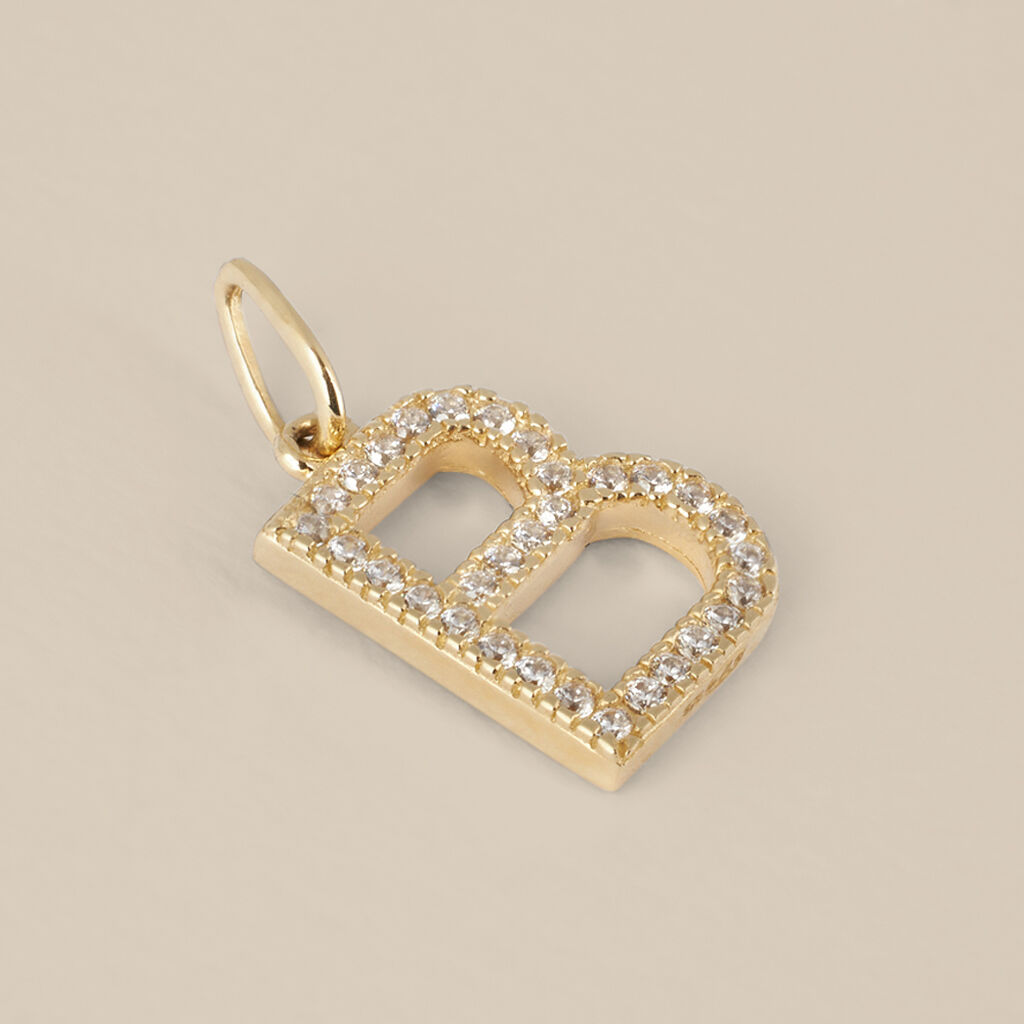 Pendente Poème Oro Giallo Cubic Zirconia - Ciondoli Donna | Stroili