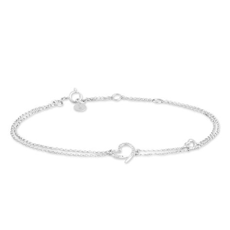 Bracciale Sophia Oro Bianco Diamante - Bracciali Love Donna | Stroili