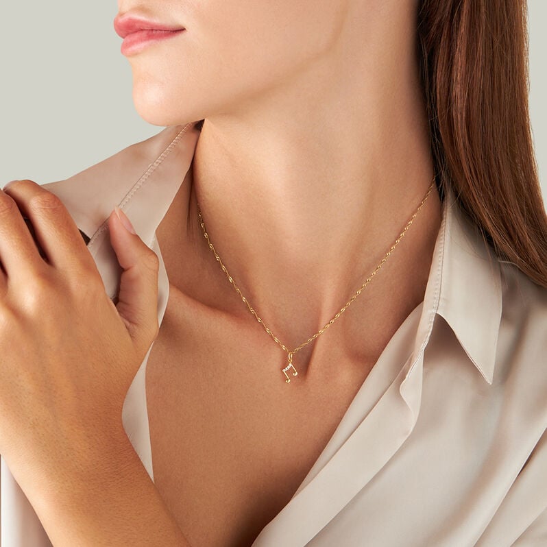 Pendente Poème Oro Giallo Cubic Zirconia - Ciondoli Donna | Stroili