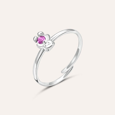 Anello Fantasia Silver Baby Argento Rodiato Cubic Zirconia
