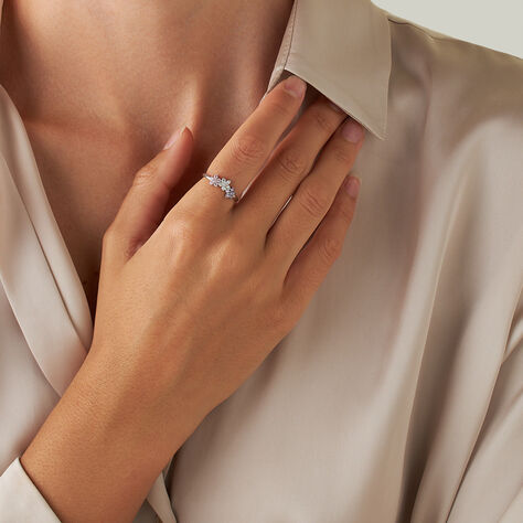 Anello Fantasia Silver Shine Argento Rodiato Cubic Zirconia - Anelli con Pietre Donna | Stroili