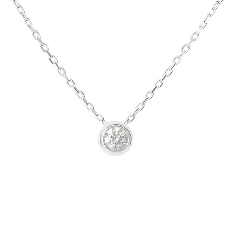 Collana Punto Luce Grace Oro Bianco Diamante - Collane Punto Luce Donna | Stroili