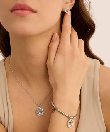Collana Sunrise Acciaio Cristallo