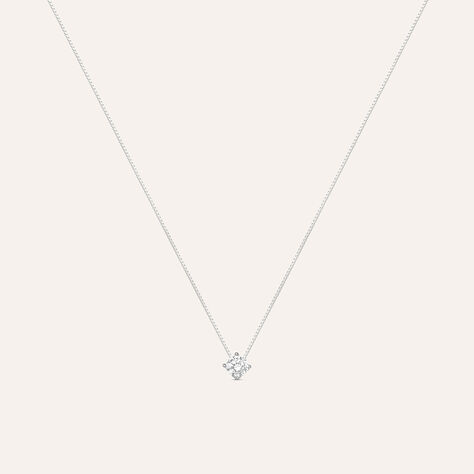 Collana Punto Luce Silver Elegance Argento Rodiato Cubic Zirconia - Gioielli Donna | Stroili