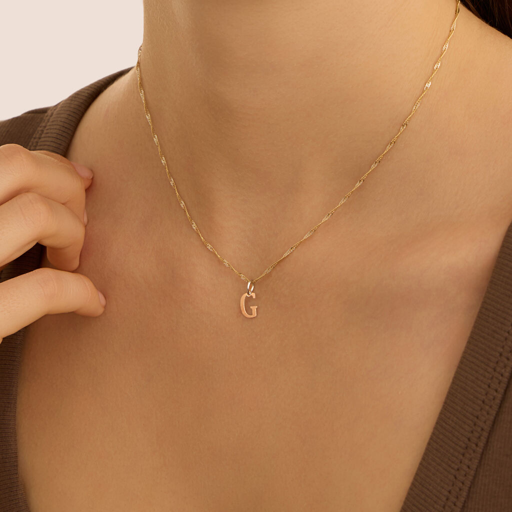 Pendente Poème Oro Bianco