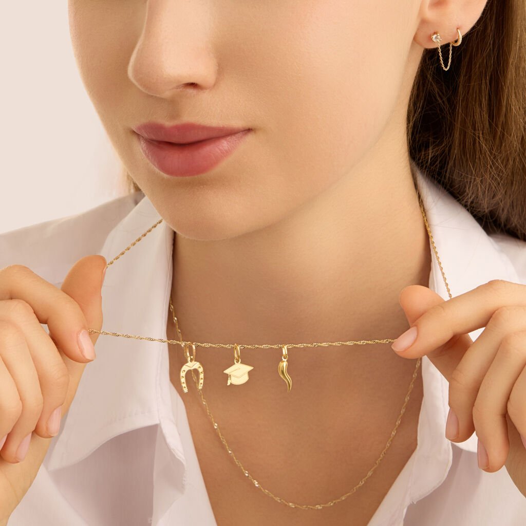 Pendente Po&egrave;me Oro Giallo