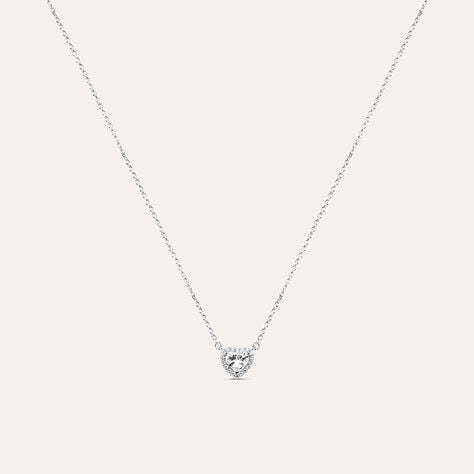 Collana Silver Elegance Argento Rodiato Cubic Zirconia - Collane Donna | Stroili