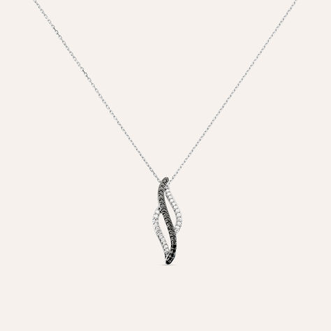 Collana Sophia Oro Bianco Diamante - Collane Donna | Stroili