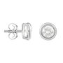 Orecchini Lobo Punto Luce Grace Oro Bianco Diamante