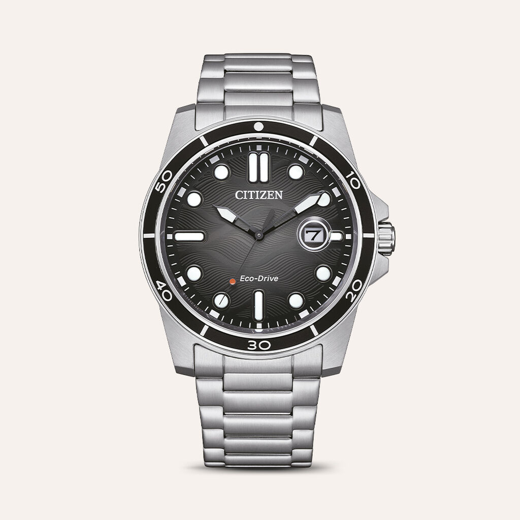 Orologio Eco Drive Citizen Ore Felici Aw1816-89e - Orologi con Datario Uomo | Stroili