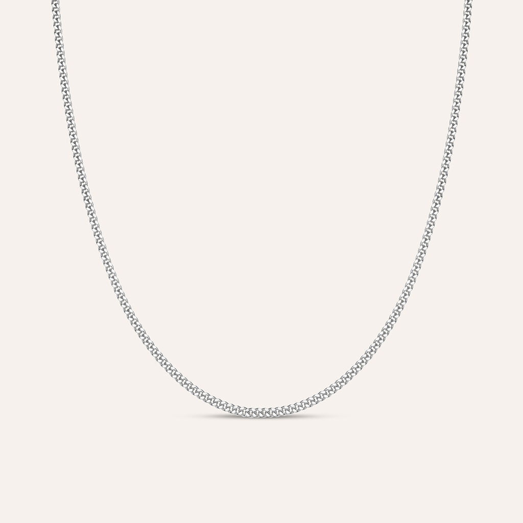 Tuscany Silver - Collana Catana Classica In Argento Sterling 925 Ipoallergenico, Realizzata Con Materiali Riciclati, In Confezione Regalo