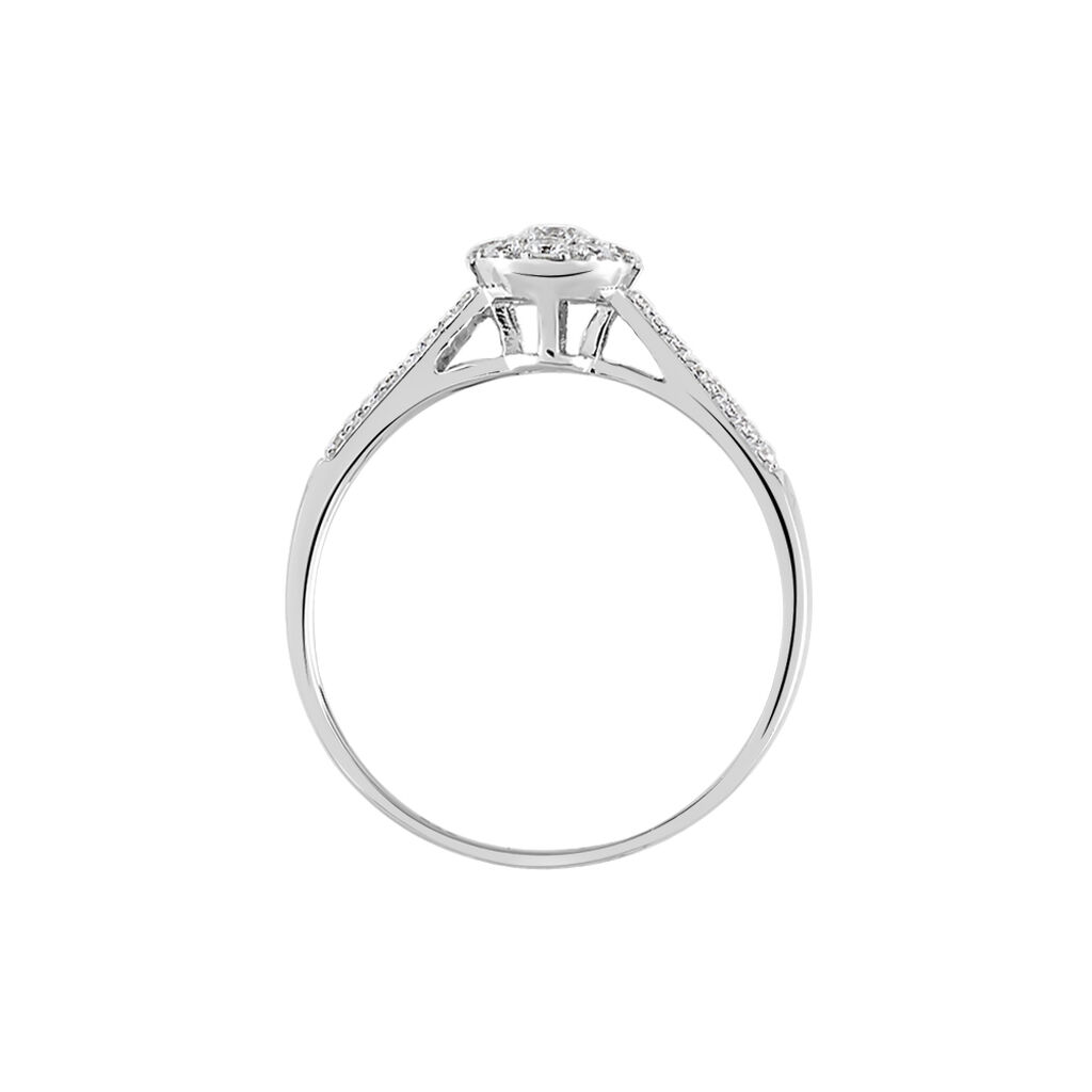 Anello Solitario Sophia Oro Bianco Diamante - Anelli con Pietre Donna | Stroili