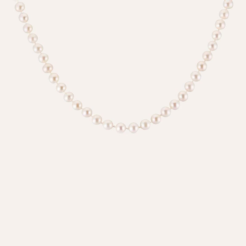 Collana Gabrielle Oro Giallo Perla D'Acqua Dolce - Collane Donna | Stroili