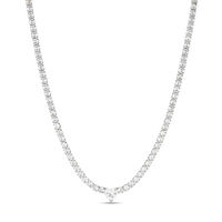 Collana Tennis Lady Chic Acciaio Cristallo