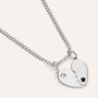 Pendente Silver Collection Argento Rodiato Cristallo