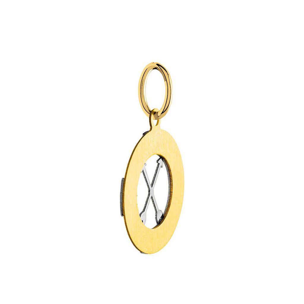 Pendente Oro Uomo Oro Bicolore - Ciondoli Uomo | Stroili