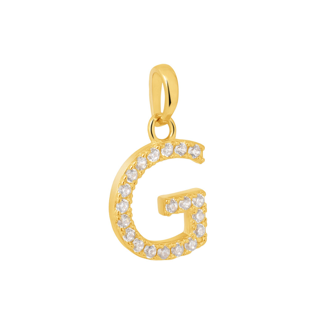Pendente Poème Oro Giallo Cubic Zirconia - Ciondoli Donna | Stroili