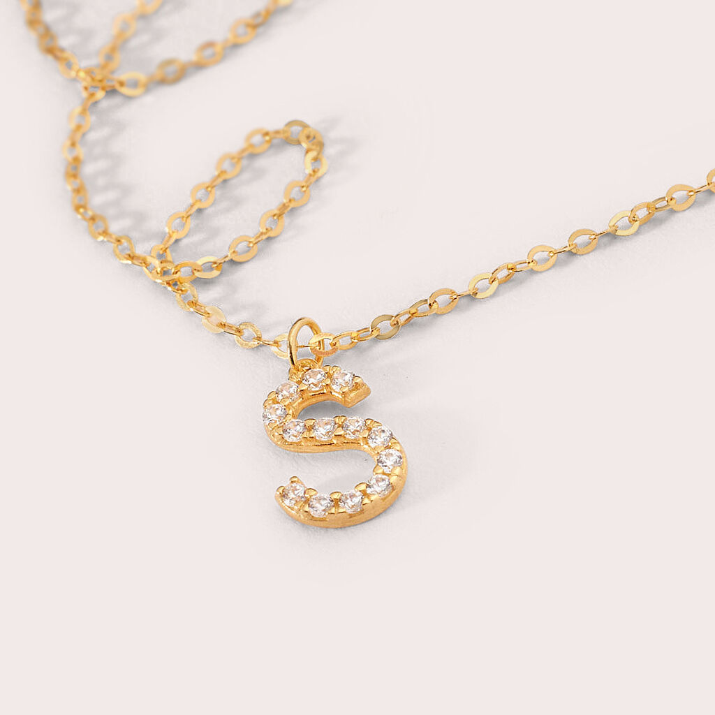 Collana Claire Oro Giallo Cubic Zirconia - Collane Donna | Stroili