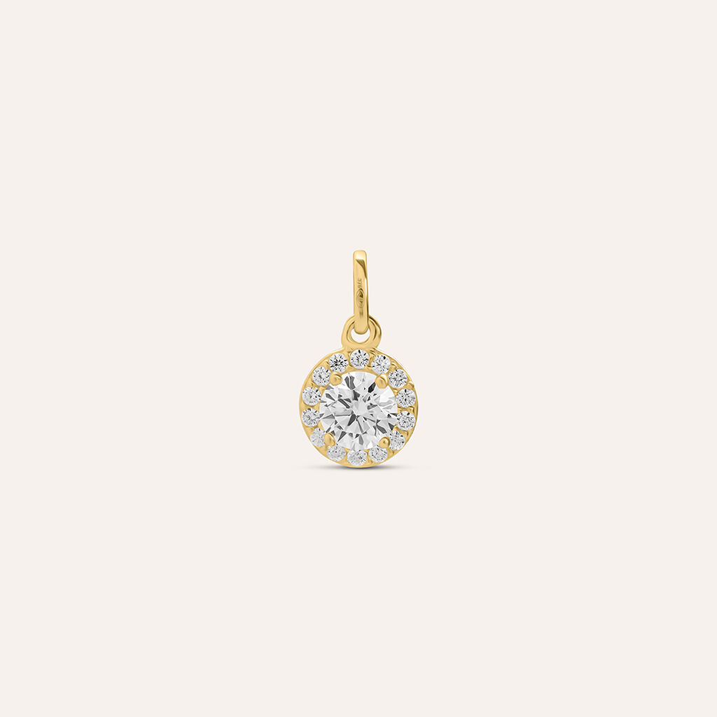 Pendente Punto Luce Poème Oro Giallo Cubic Zirconia - Ciondoli Donna | Stroili