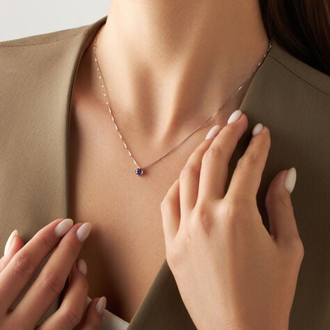 Collana Punto Luce Silver Rainbow Argento Rodiato Cubic Zirconia - Collane Punto Luce Donna | Stroili