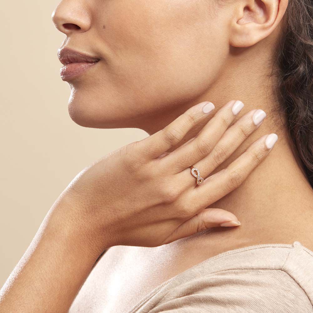 Anello infinito top stroili oro