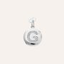Pendente Love Beats Argento Rodiato Cubic Zirconia
