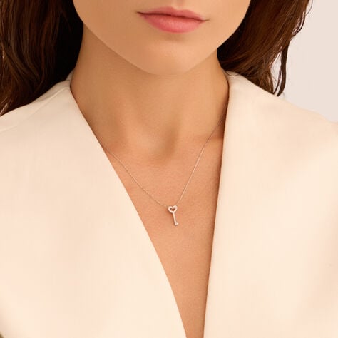 Collana Sophia Oro Bianco Diamante - Collane Donna | Stroili
