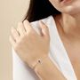 Bracciale Charlotte Oro Bianco Zaffiro Diamante