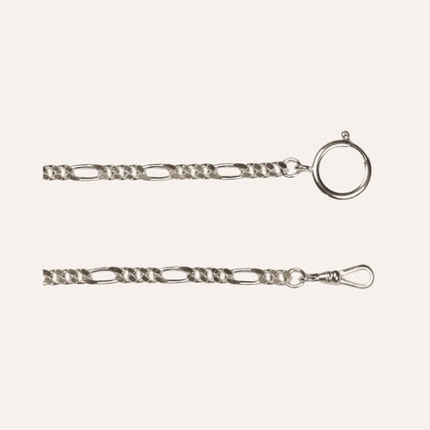 Catenella per Orologio da Tasca Capital in Metallo Argentato - Esclusiva Online Unisex | Stroili
