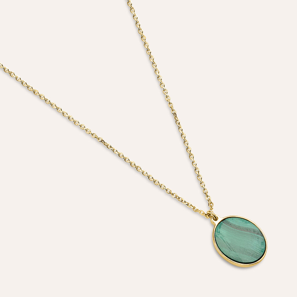 Collana Beverly Oro Giallo Malachite - Collane Donna | Stroili