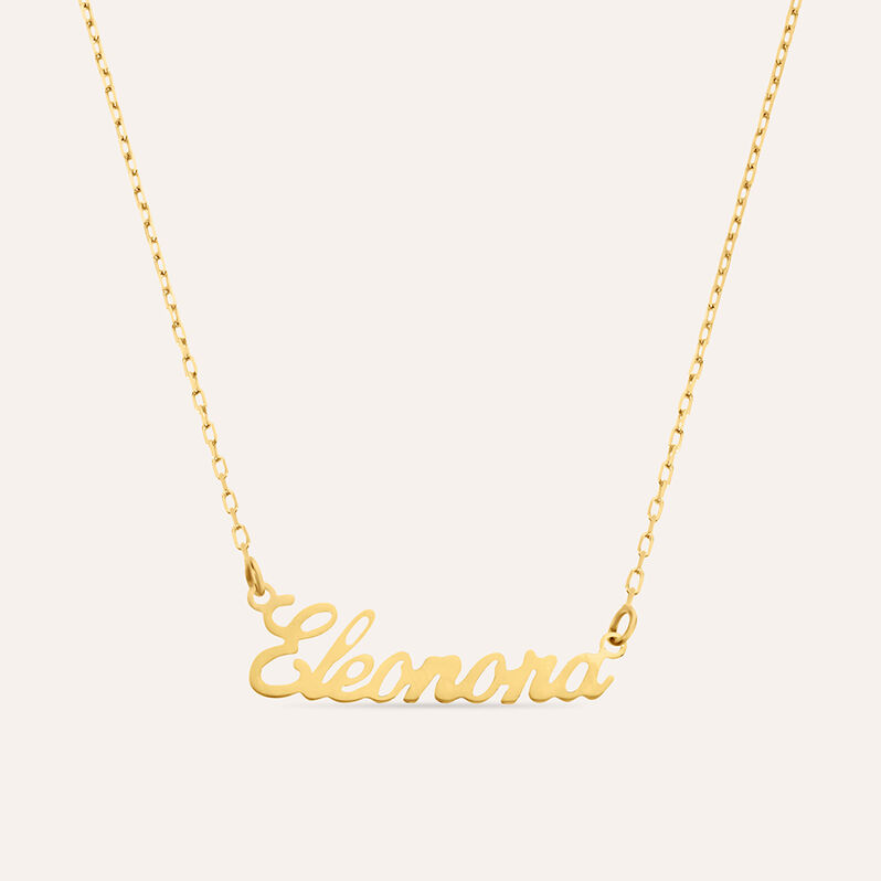 Collana Eleonora Gold Names Oro Giallo - Collane Unisex | Stroili