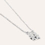 Collana Sunrise Acciaio Cristallo