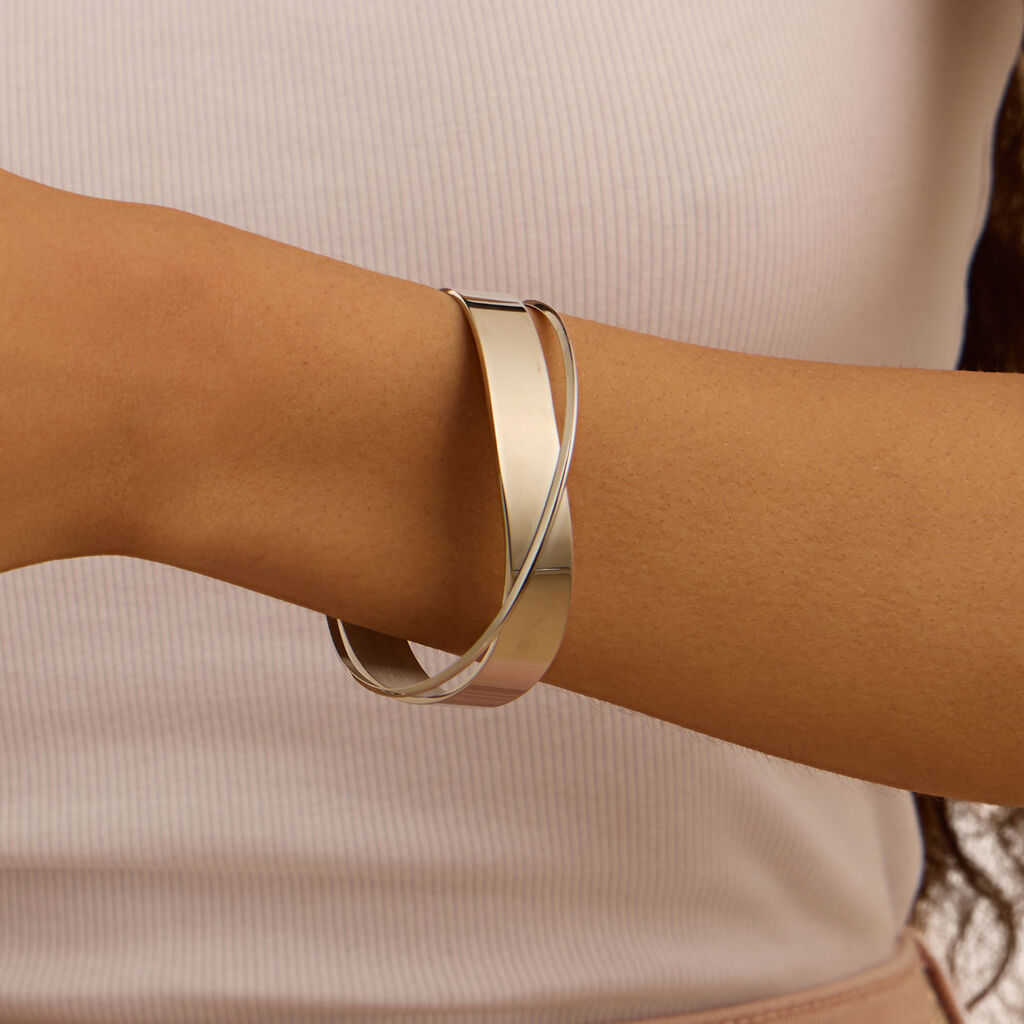 Bangle Lady Code Acciaio - Bracciali Rigidi Donna | Stroili
