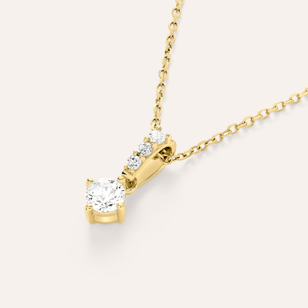 Collana Grace Oro Giallo Diamante - Collane Donna | Stroili