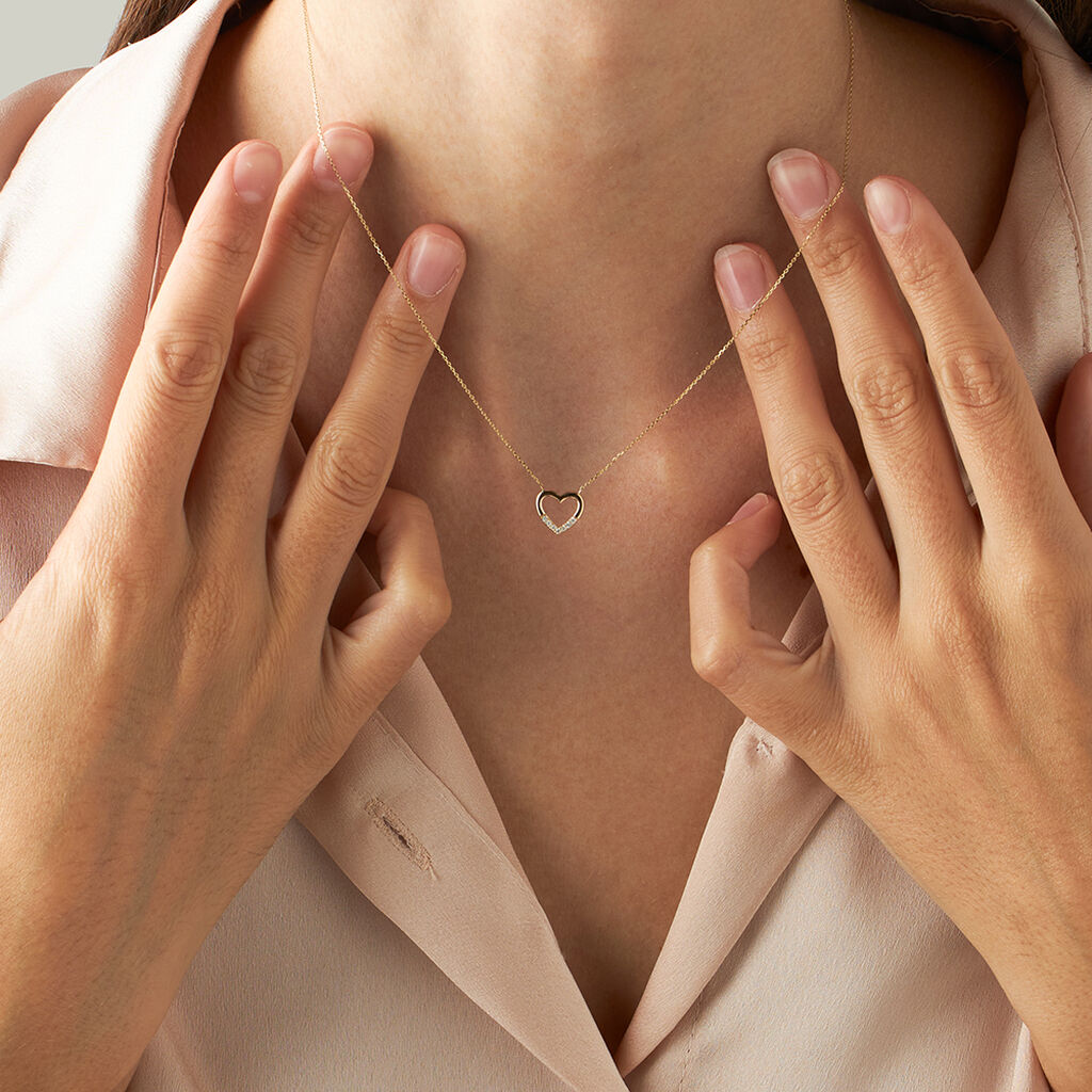 Collana Sophia Oro Giallo Diamante