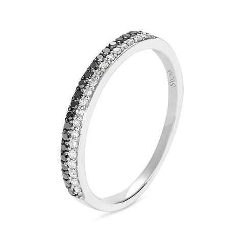 Anello Fascia Sophia Oro Bianco Diamante - Anelli con Pietre Donna | Stroili