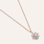 Collana Silver Elegance Argento Rosa Cubic Zirconia