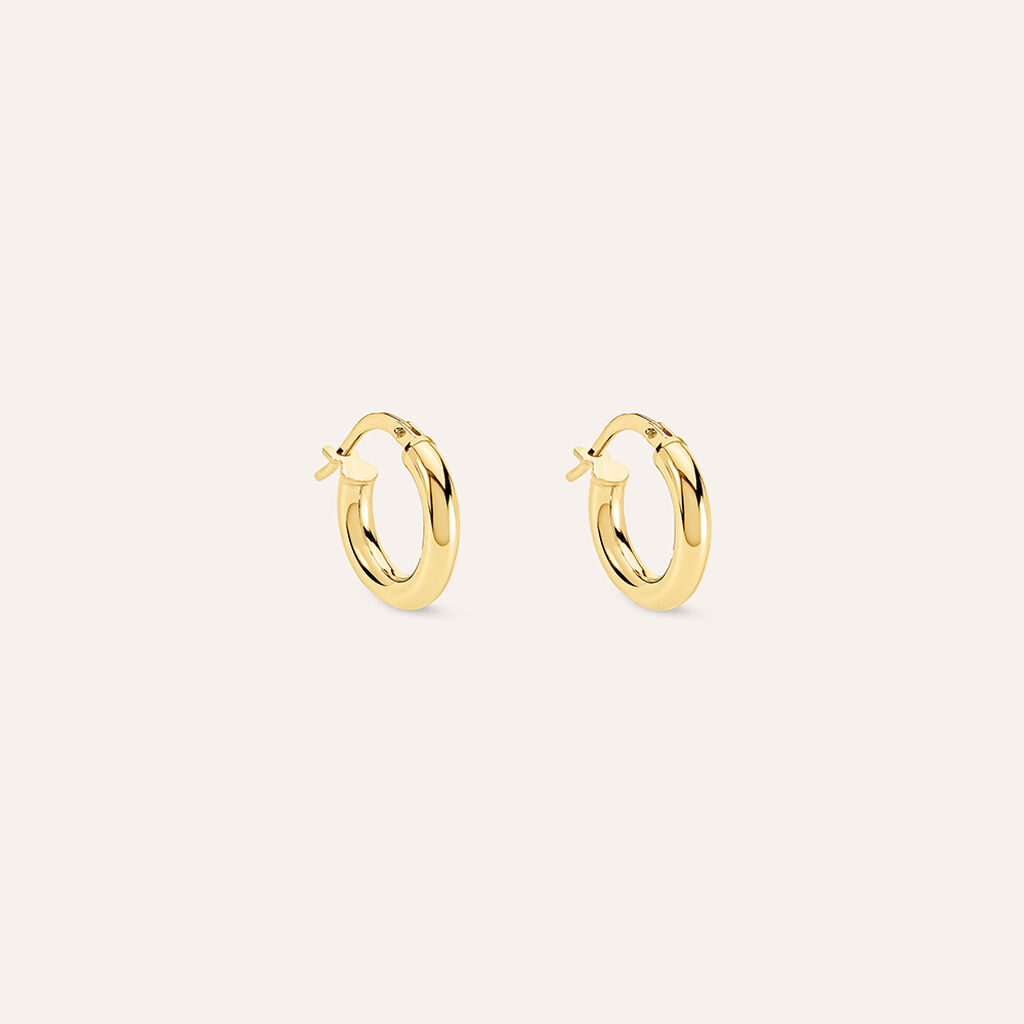 Orecchini A Cerchio Toujours Oro Giallo - Orecchini a Cerchio Donna | Stroili