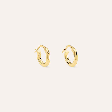 Orecchini A Cerchio Toujours Oro Giallo - Orecchini a Cerchio Donna | Stroili