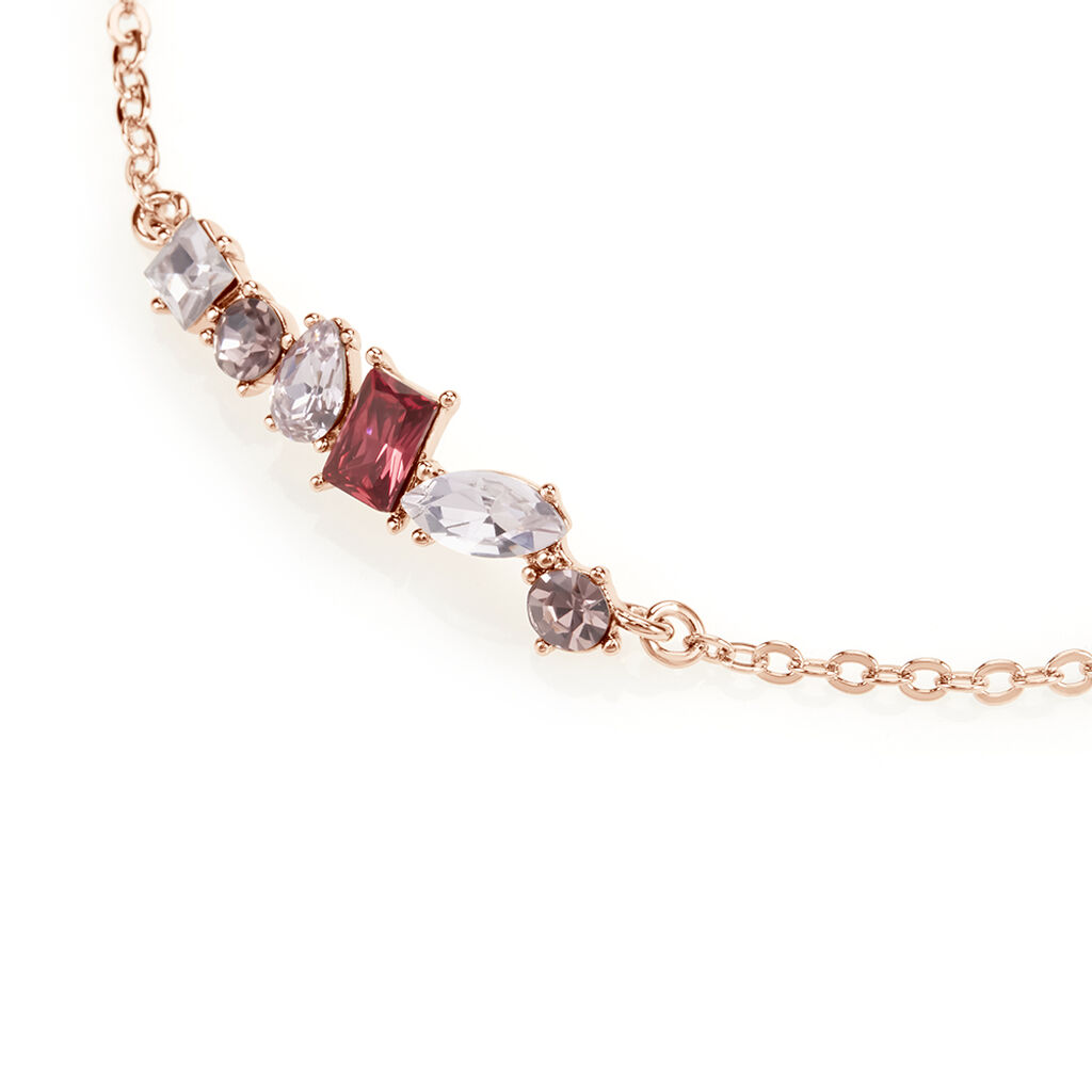 Bracciale Violet Ottone Rosa Cristallo - Bracciali Donna | Stroili