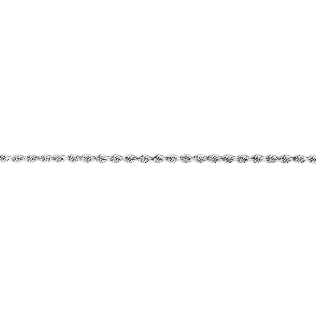 Bracciale Catena Colette Oro Bianco - Bracciali Donna | Stroili