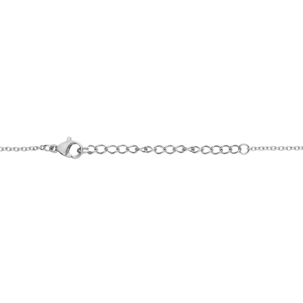 Bracciale Lady Chic Acciaio Bicolore Cuore e Cristalli - Bracciali Donna | Stroili