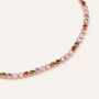 Bracciale Tennis Silver Rainbow Argento Rosa Cubic Zirconia