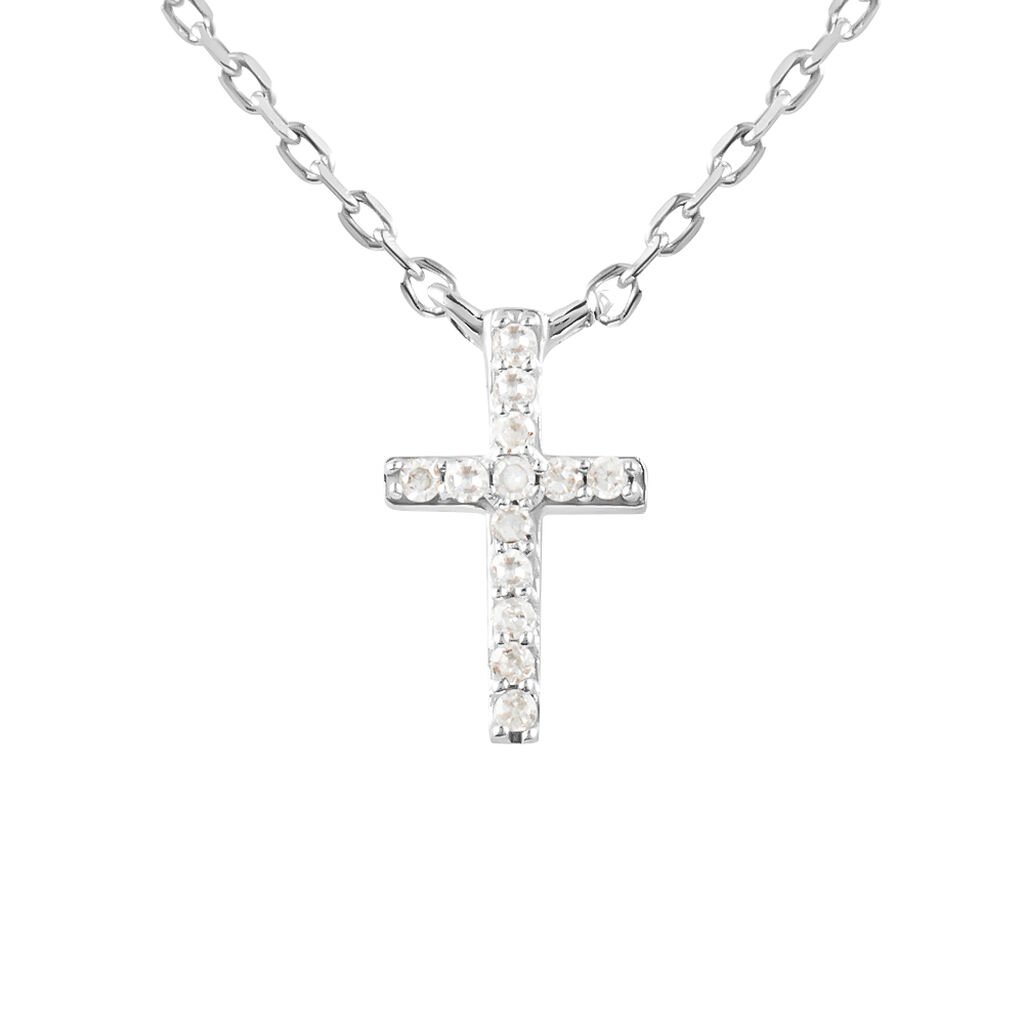 Collana Sophia Oro Bianco Diamante