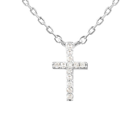 Collana Sophia Oro Bianco Diamante - Collane Donna | Stroili